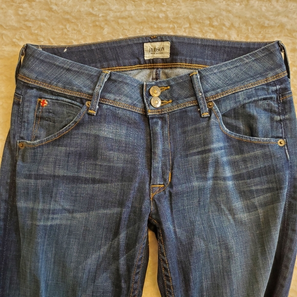 HUDSON skinny Collin flap midrise jeans in Savi - Picture 3 of 16